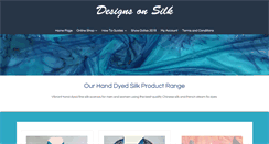 Desktop Screenshot of designs-on-silk.co.uk